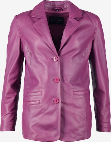 JCC Lederblazer in Pink: Vorderseite