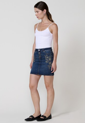 KOROSHI Φούστα σε μπλε