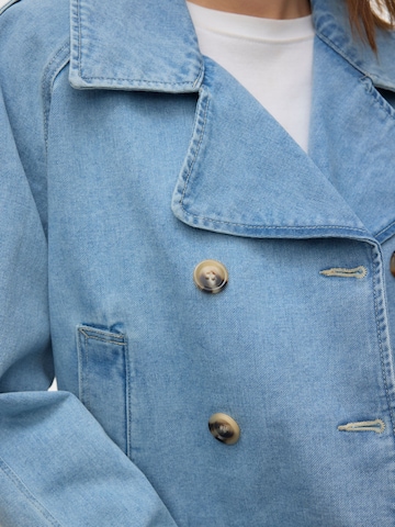 VERO MODA Between-Seasons Coat 'VMLelou' in Blue