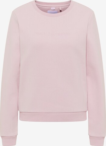 MYMO Sweatshirt in Pink: predná strana