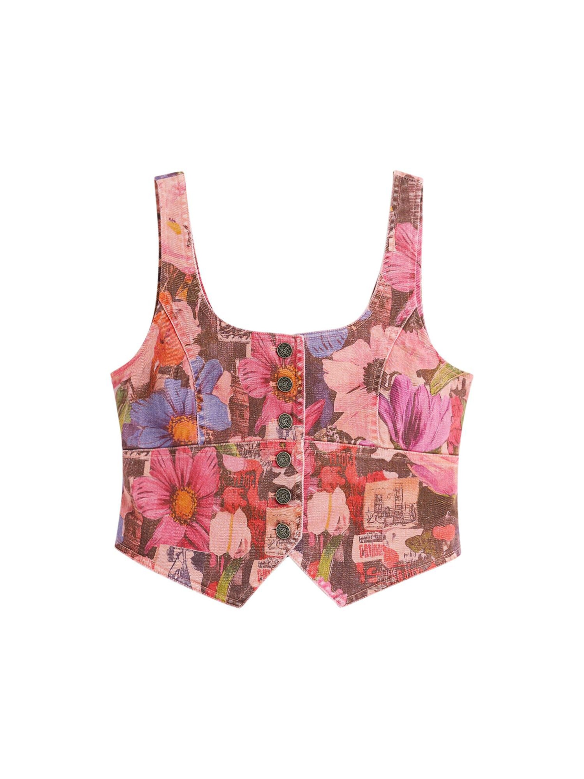 DesigualPrsluk - crvena boja: prednji dio