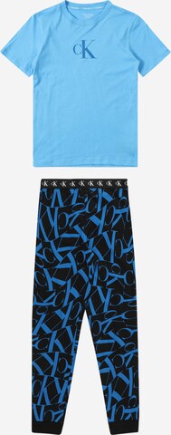 Calvin Klein Underwear - Pijama em azul: frente