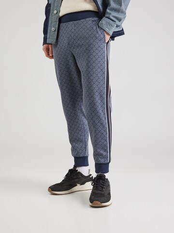 JOOP! Tapered Broek 'Talib' in Blauw: voorkant
