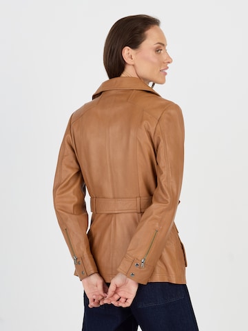 JCC Lederjacke in Braun