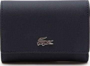 LACOSTE Wallet in Blue: front