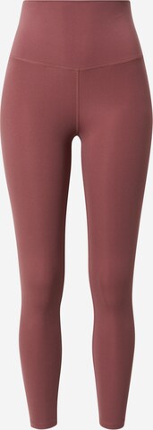 Varley Skinny Spodnie sportowe 'Always' w kolorze brązowy: przód