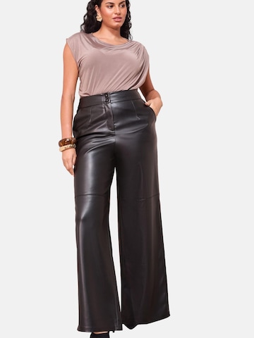 Friends Like These Voľný strih Nohavice - Čierna: predná strana