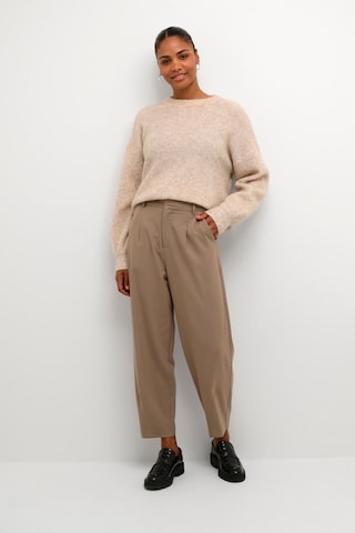 Kaffe Tapered Hose 'Merle' in Braun