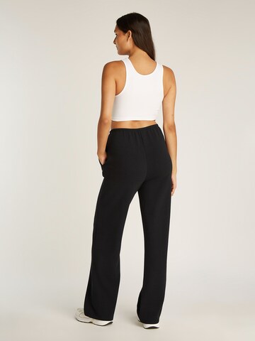 Wide leg Pantaloni di Calvin Klein Jeans in nero