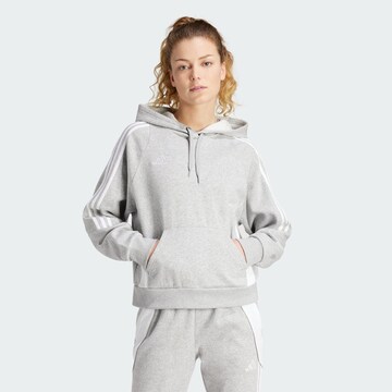 Sweat de sport 'Tiro 24' ADIDAS PERFORMANCE en gris : devant