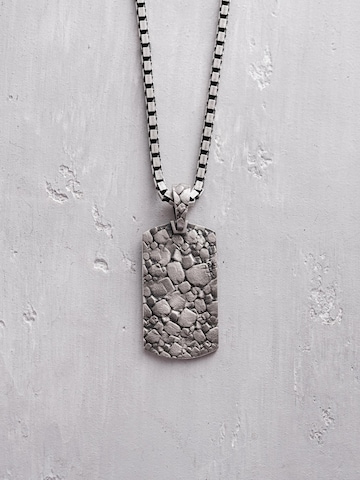 REYTEL Anhänger 'MURUS' in Silber: Vorderseite