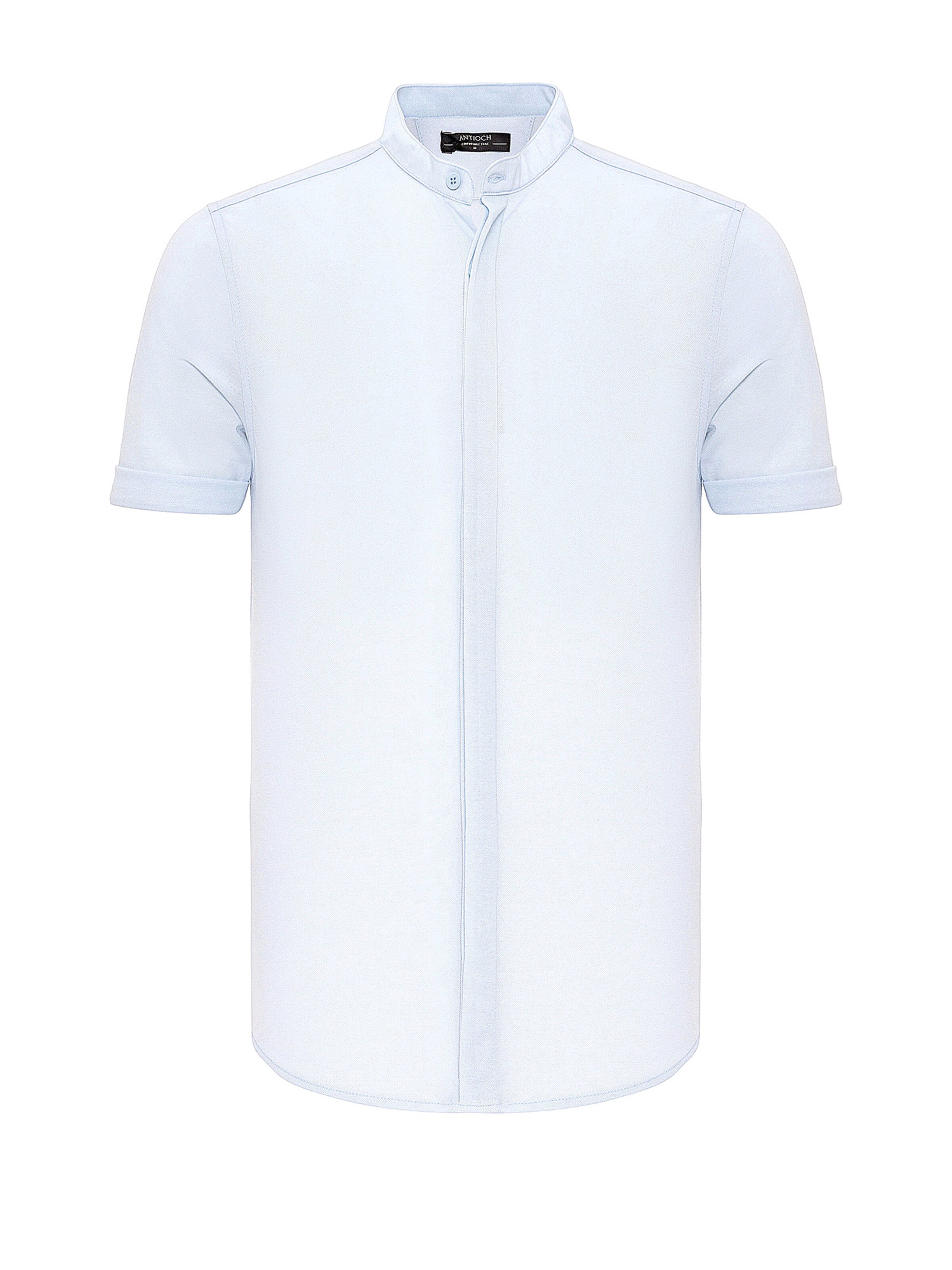 Antioch Button Up Shirt in Blue: front