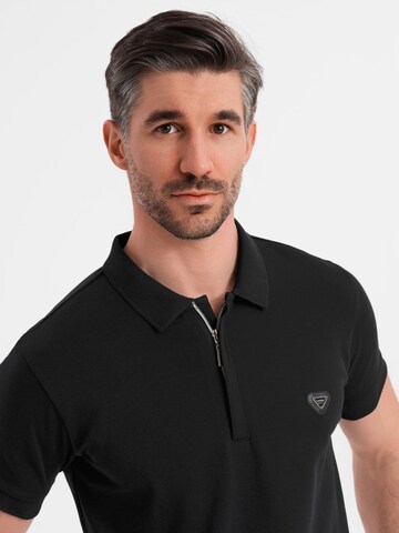Ombre Shirt in Zwart