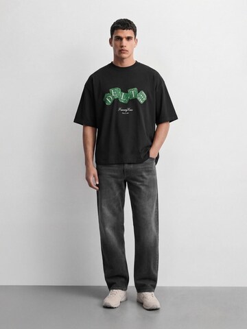 Burocs Shirt 'Oversized Dice' in Black