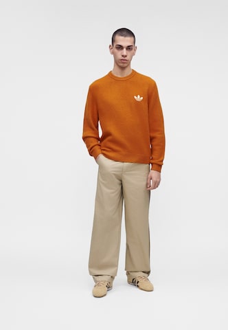 Pull-over 'Trefoil Essentials' ADIDAS ORIGINALS en marron