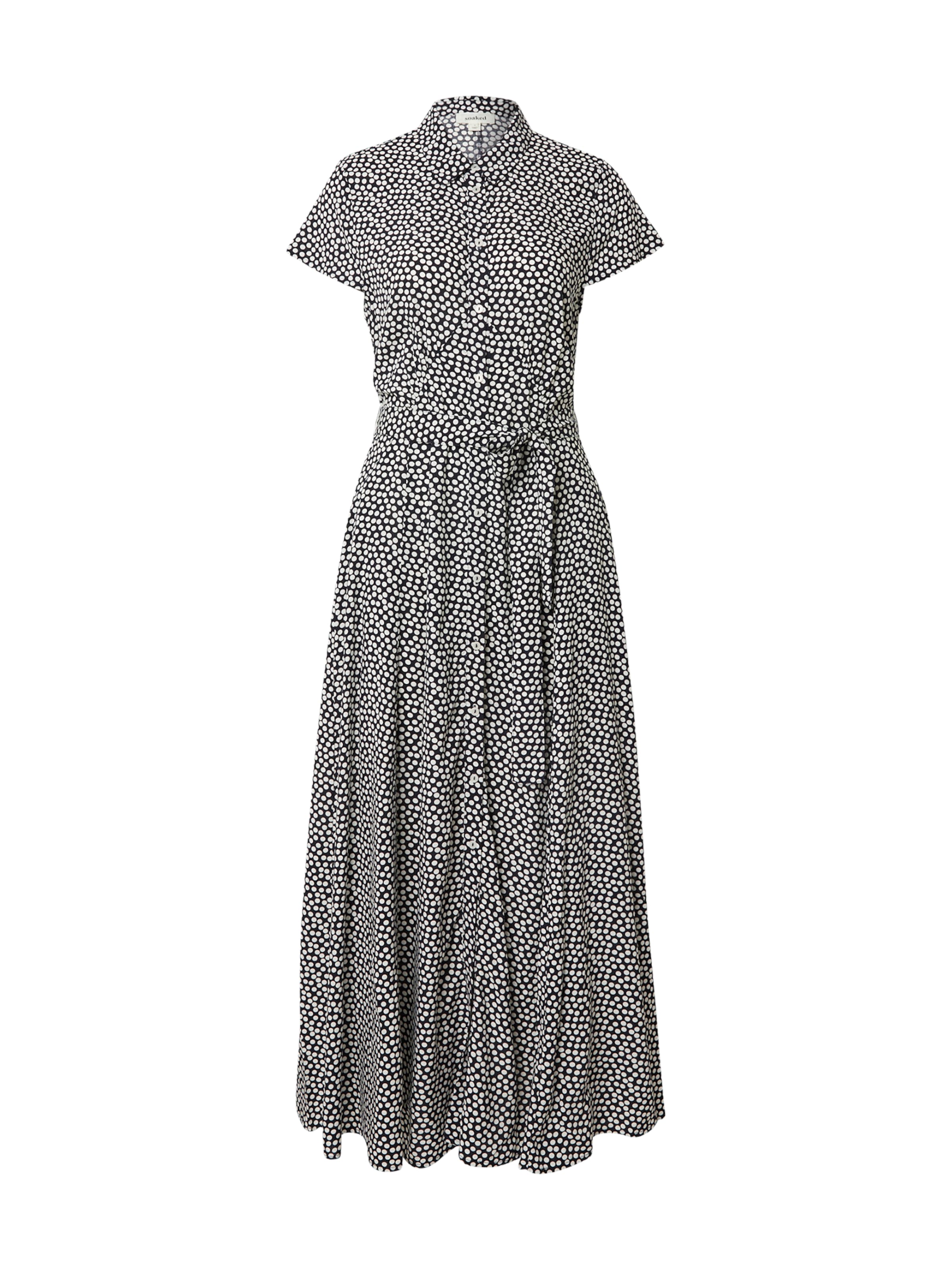 SOAKED IN LUXURY - Vestido camisero 'Arjana' en azul: frente