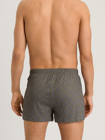 Hanro Boxer shorts ' Fancy Jersey ' in Brown
