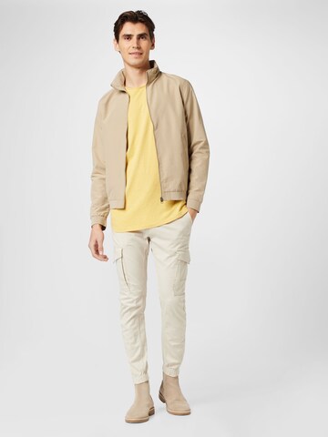 JACK & JONES Tapered Παντελόνι cargo 'Paul Flake' σε μπεζ