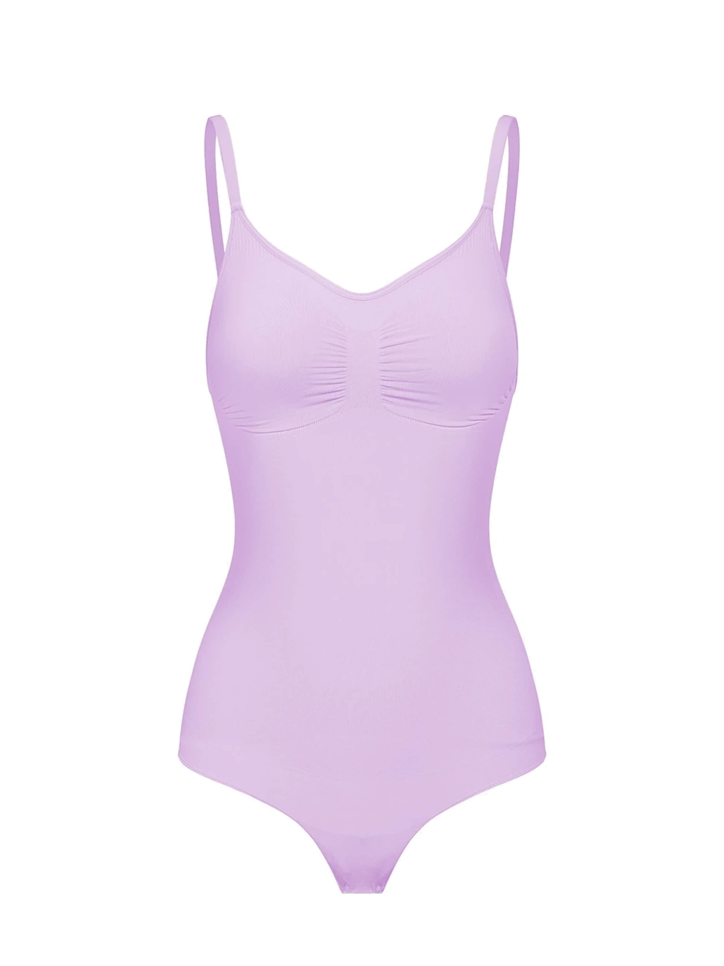 Body modelant 'Sculpting Shapewear mit String' cfab (formerly creamy fabrics) en violet : devant