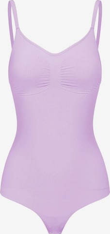 Body modelant 'Sculpting Shapewear mit String' cfab (formerly creamy fabrics) en violet : devant