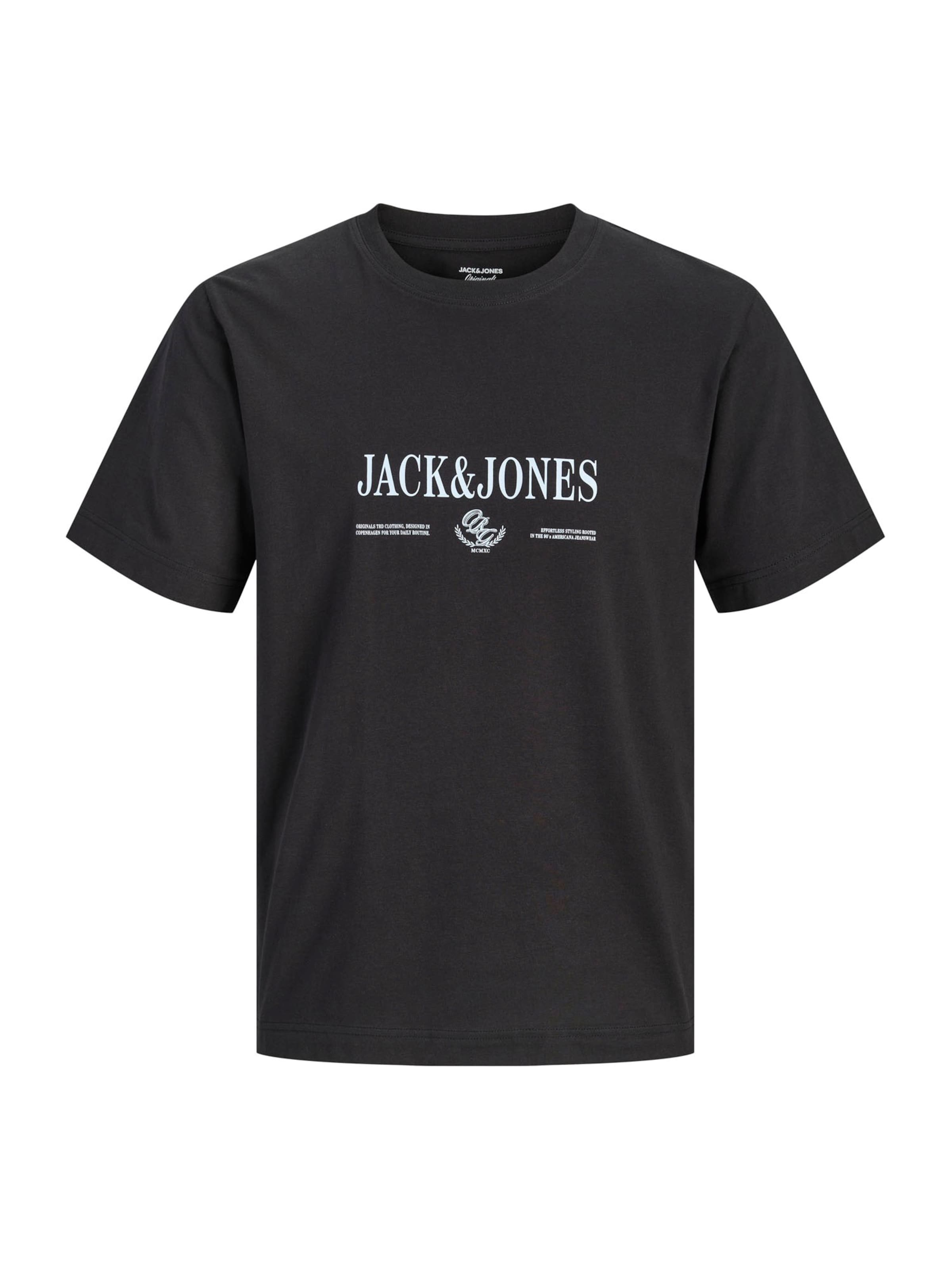 JACK & JONES Shirt 'JORFREDERIKSBERG' in Black: front