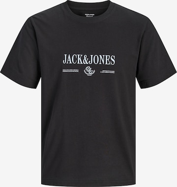 T-Shirt 'JORFREDERIKSBERG' JACK & JONES en noir : devant