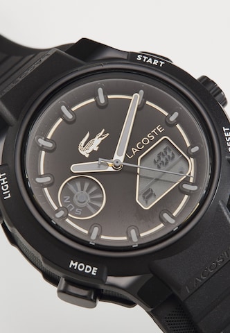 LACOSTE Uhr 'LC33' in Schwarz: Vorderseite