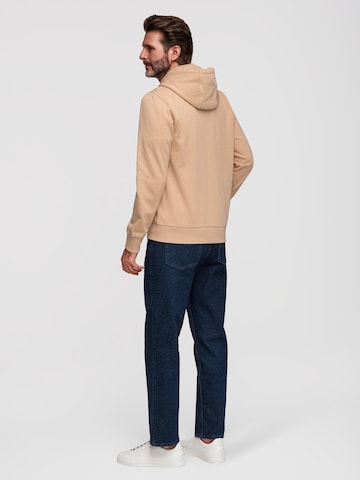 Ombre Sweatshirt in Beige