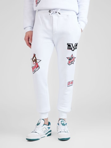 Effilé Pantalon 19V69 ITALIA en blanc : devant