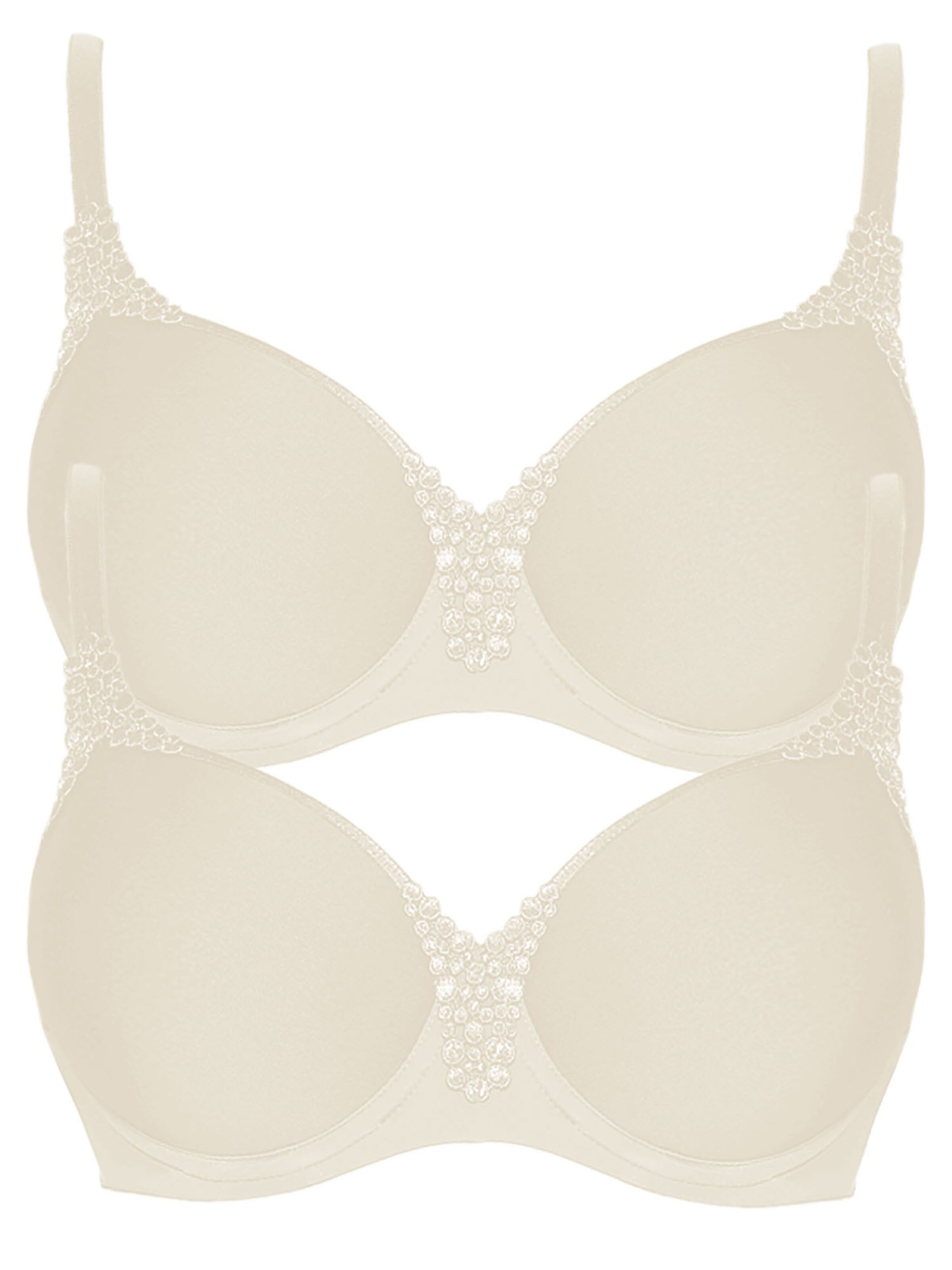 VIANIA Bra 'Carola' in Beige: front