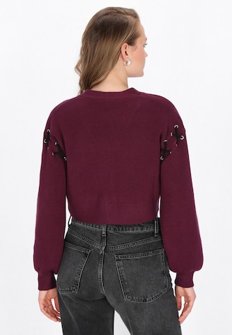 Cardigan myMo ROCKS en rouge