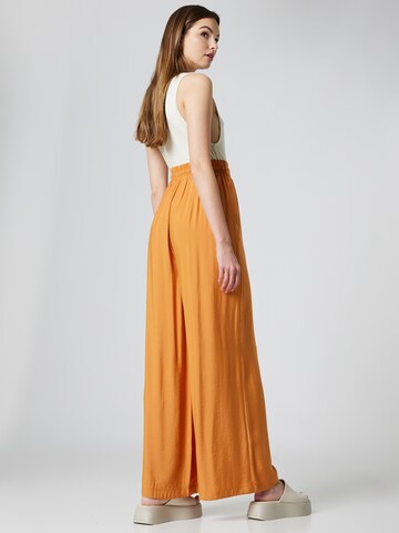 Guido Maria Kretschmer Women Wide Leg Hose 'Janay' in Orange