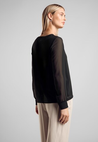 STREET ONE Shirt in Black