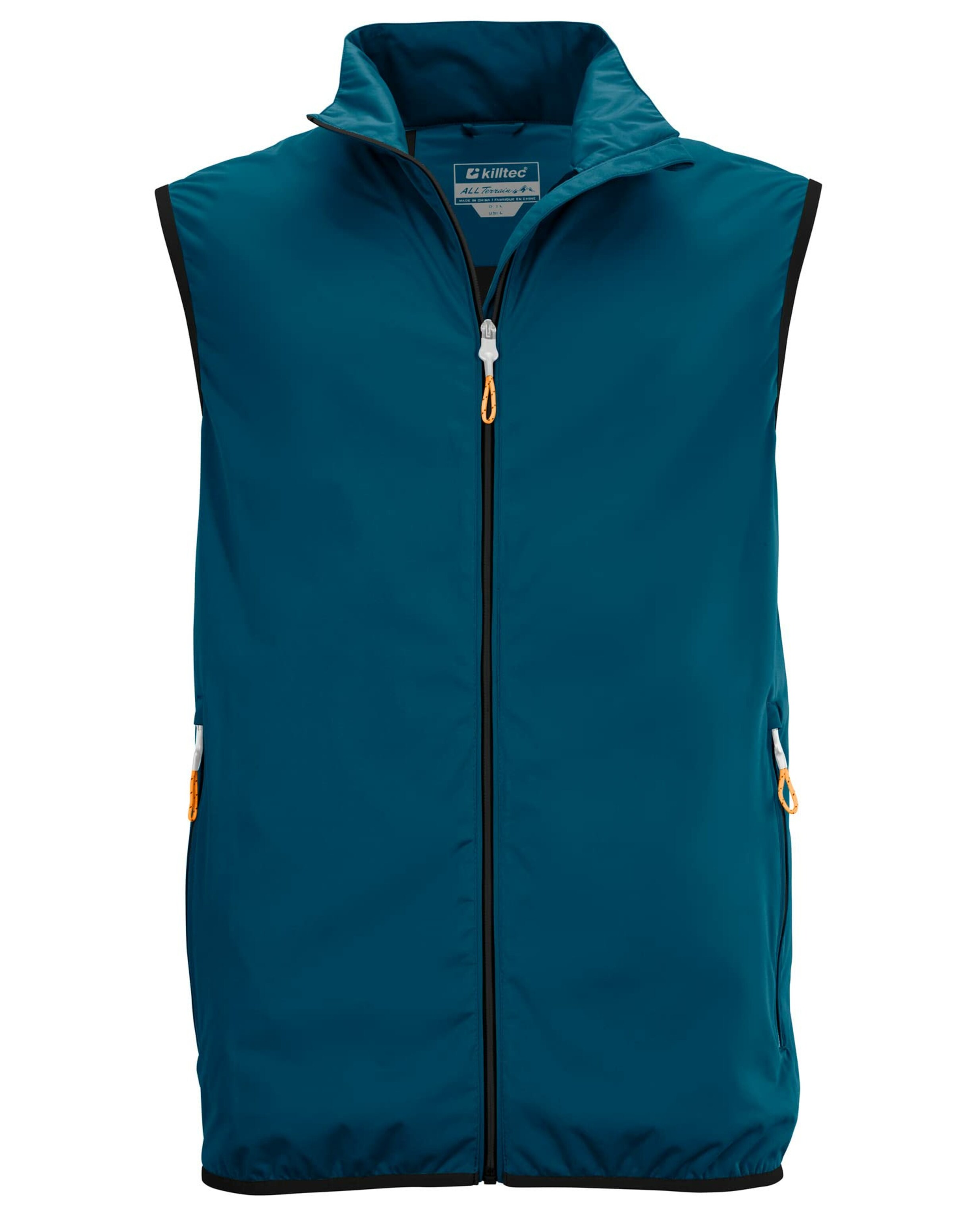 KILLTEC Weste in Blau: Vorderseite