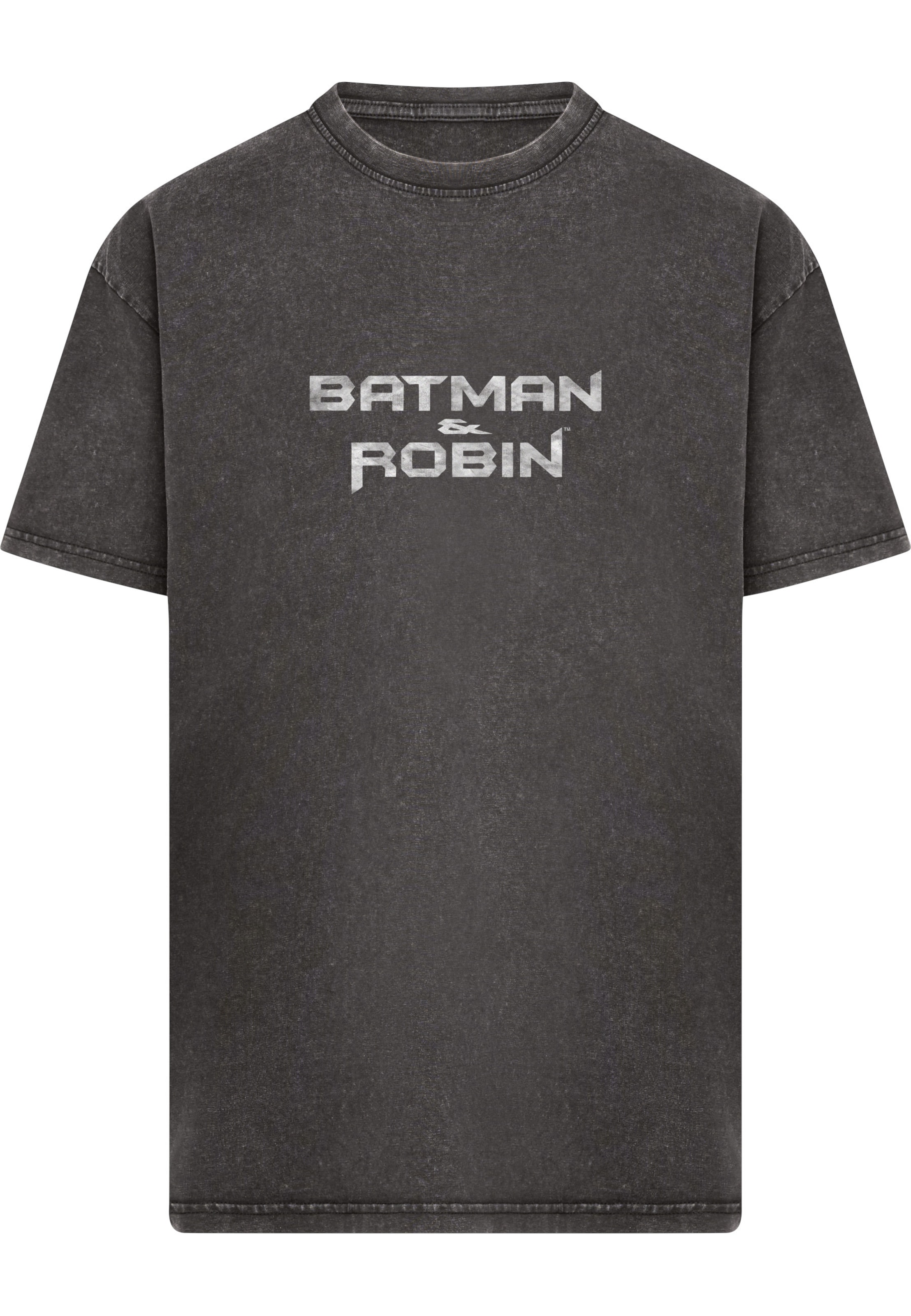 T-Shirt 'Batman & Robin' Merchcode en noir : devant