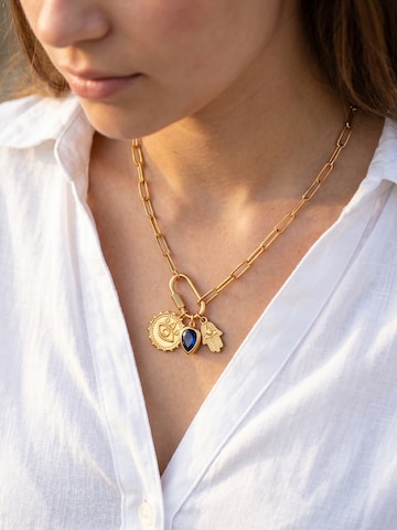 Divasya Necklace 'Hamsa - Golden Protection' in Gold