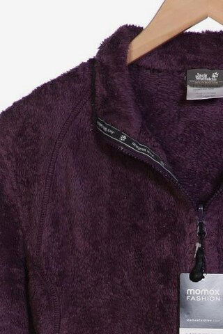 JACK WOLFSKIN Sweatshirt & Zip-Up Hoodie in L in Purple