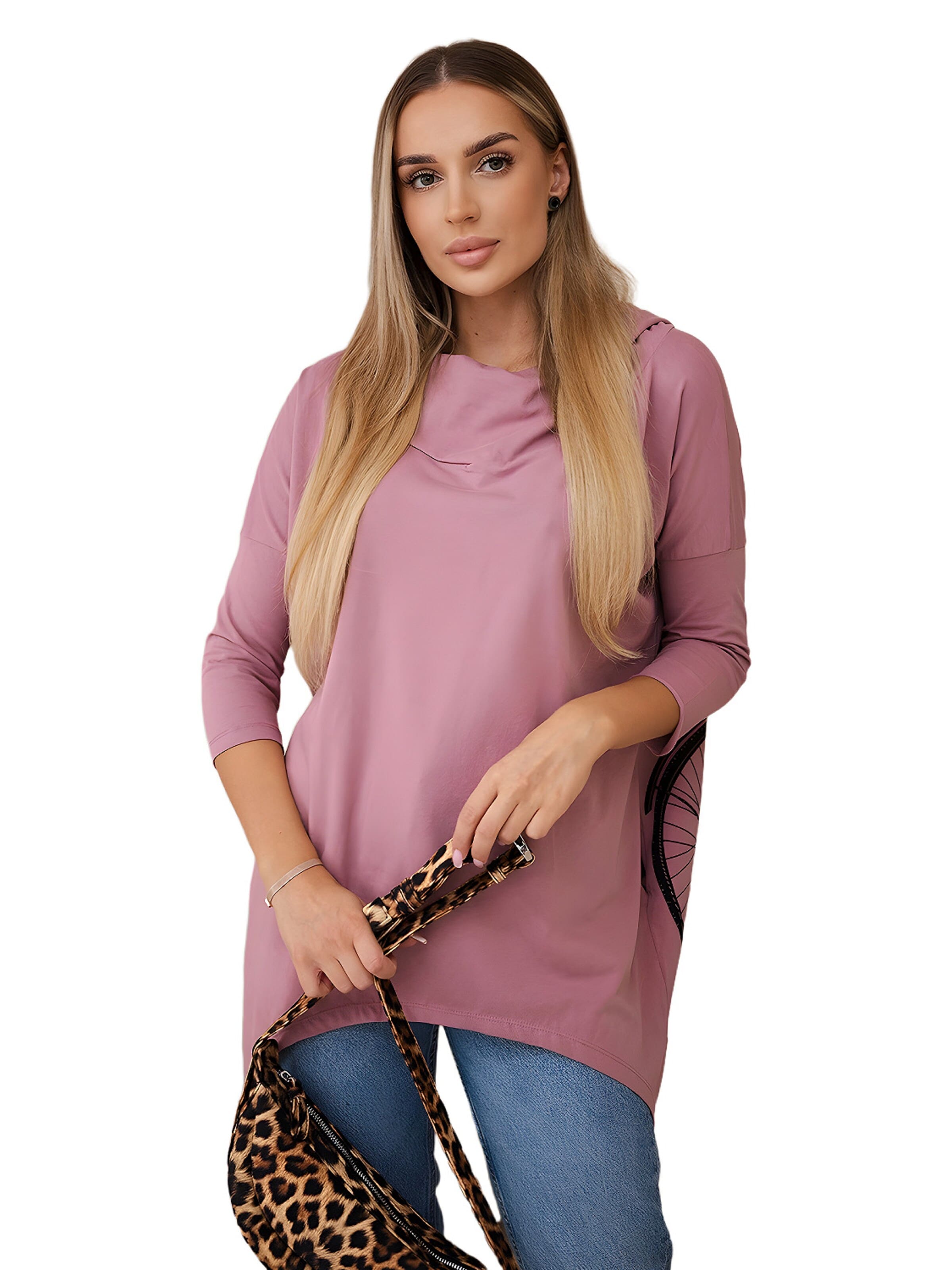 Lumera Bluzka sportowa w kolorze różowy: przód
