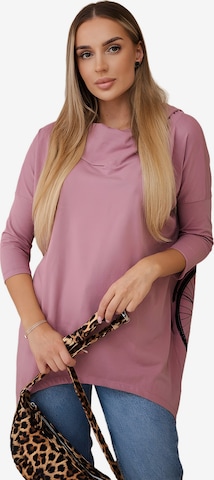 Lumera Bluzka sportowa w kolorze różowy: przód