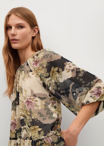 Robe d’été 'Mulan' MANGO en mélange de couleurs