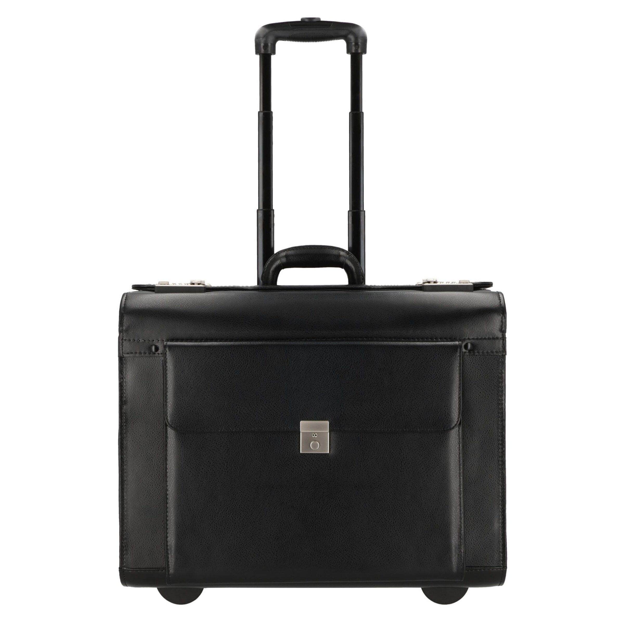 Dermata Pilot's case in Black: front