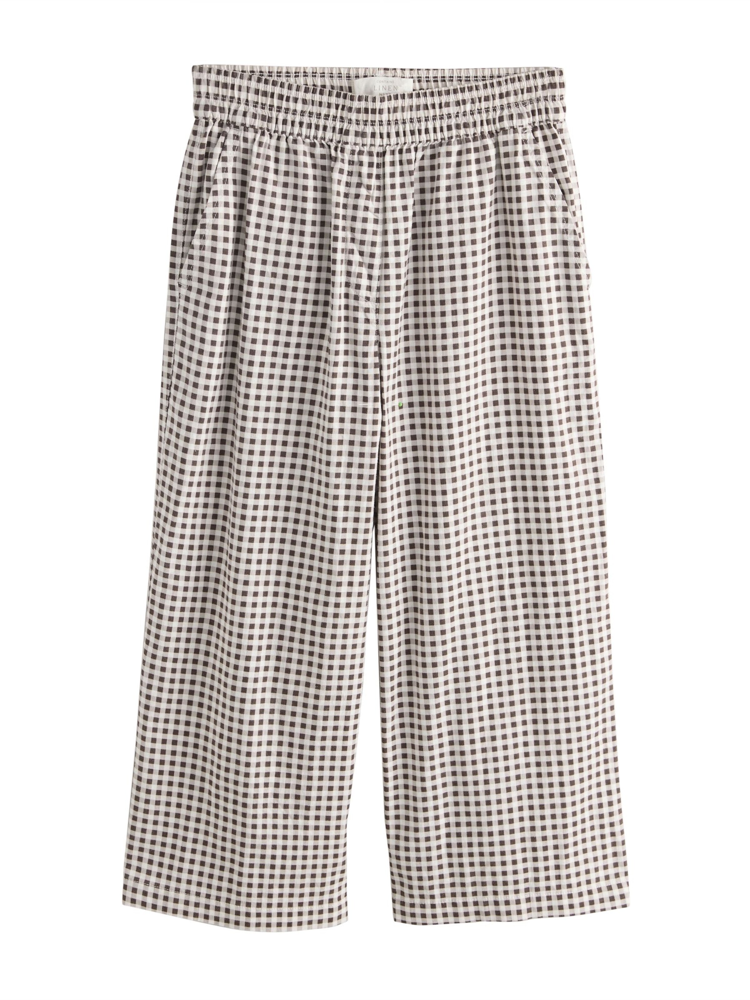 Next Trousers in Brown: front