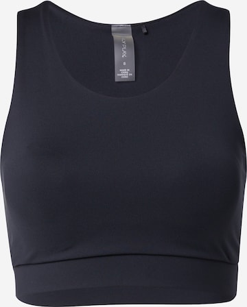 ONLY PLAY Bustier Sport bh 'FOIL-2 LIFE' in Zwart: voorkant