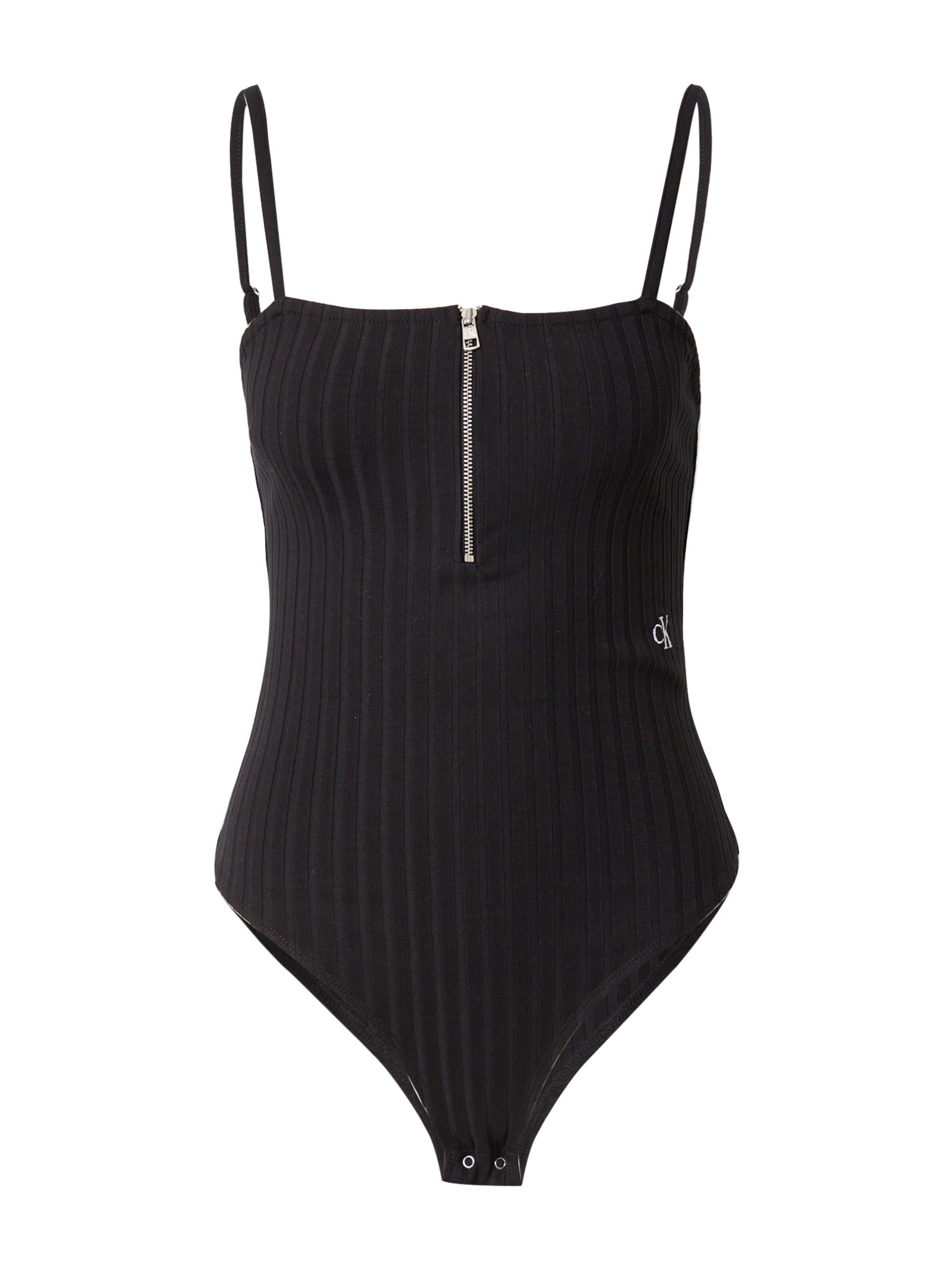 Calvin Klein Jeans Košeľové body - Čierna: predná strana