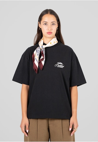 Prohibited - Camiseta 'Leaf' en negro