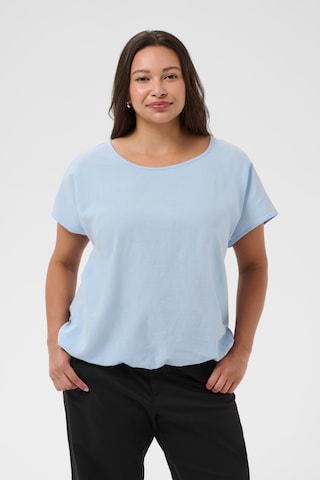 KAFFE CURVE - Blusa 'KCnana' en azul: frente