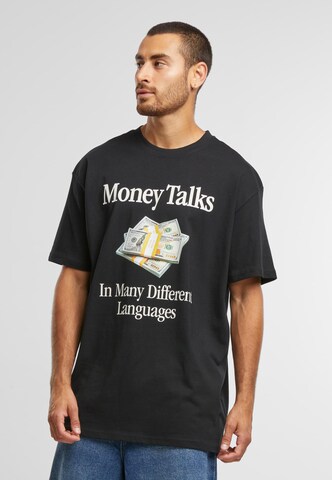 Maglietta 'Money Talks' di Mister Tee in nero