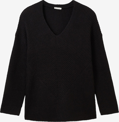 Megztinis iš Tom Tailor Women +, spalva – juoda, Prekių apžvalga