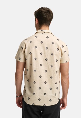 INDICODE JEANS Regular fit Overhemd 'Cotta' in Beige