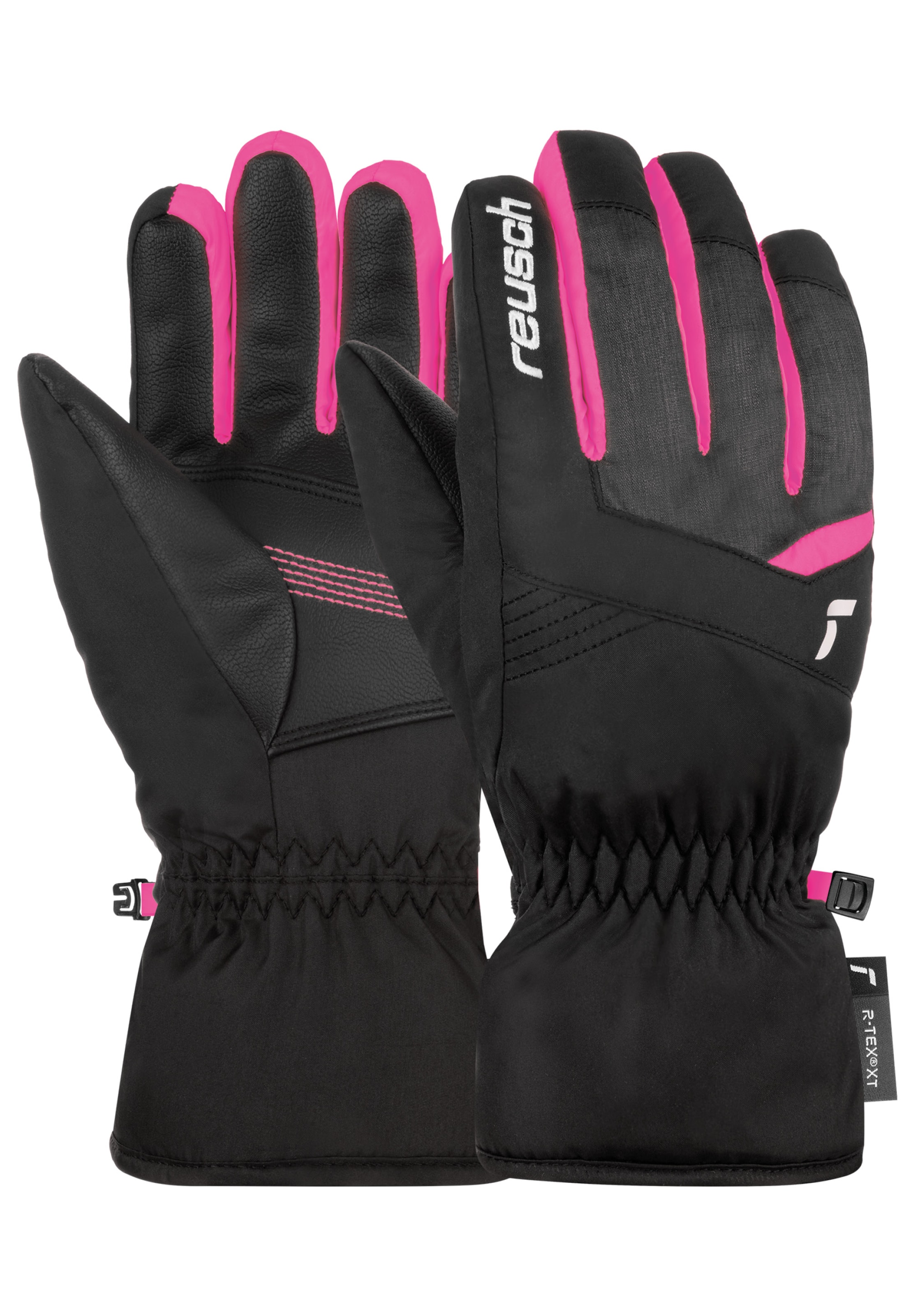 REUSCH Sporthandschuhe 'Bennet R-TEX® XT Junior' in Schwarz: Vorderseite